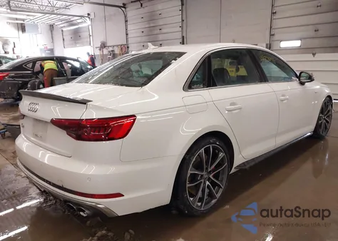 2018 Audi S4 3.0T Premium Plus from USA, damaged, VIN WAUB4AF41JA001812